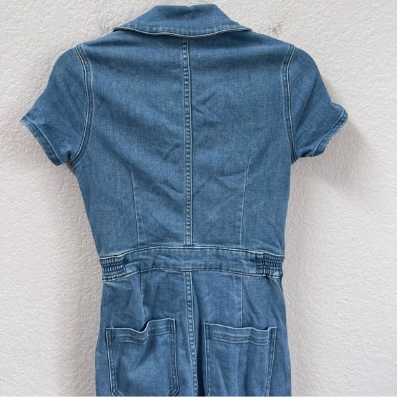 Show Me Your MuMu Emery Jumpsuit French Blue Size Small - Picture 4 of 5